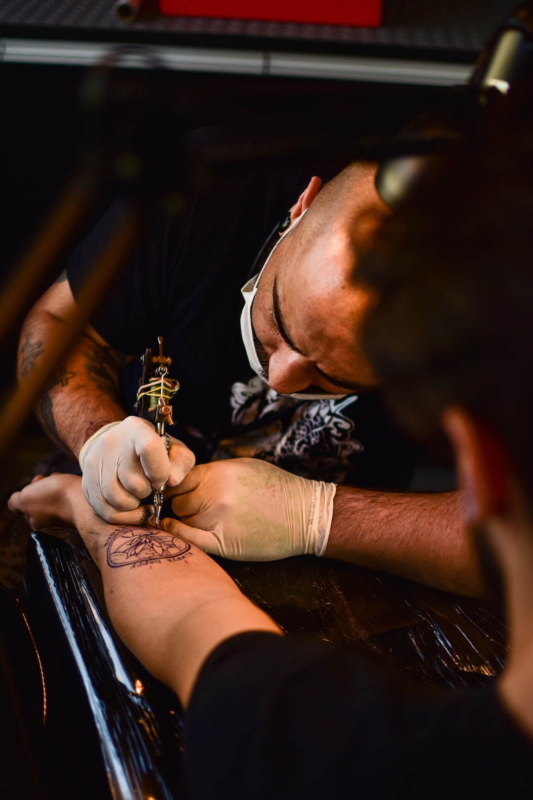 Tattoo Machine Make Drawing on Male Hand. Editorial Photo - Image of  artist, needle: 111359646